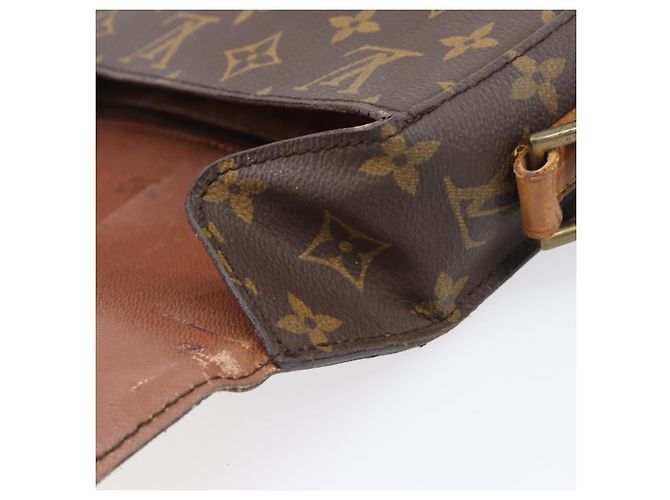 LOUIS VUITTON Monogram Saint Cloud GM Shoulder Bag M51242 LV Auth 202500 Monogramme - vue 24