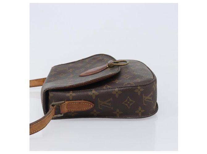 LOUIS VUITTON Monogram Saint Cloud GM Shoulder Bag M51242 LV Auth 202500 Monogramme - vue 4