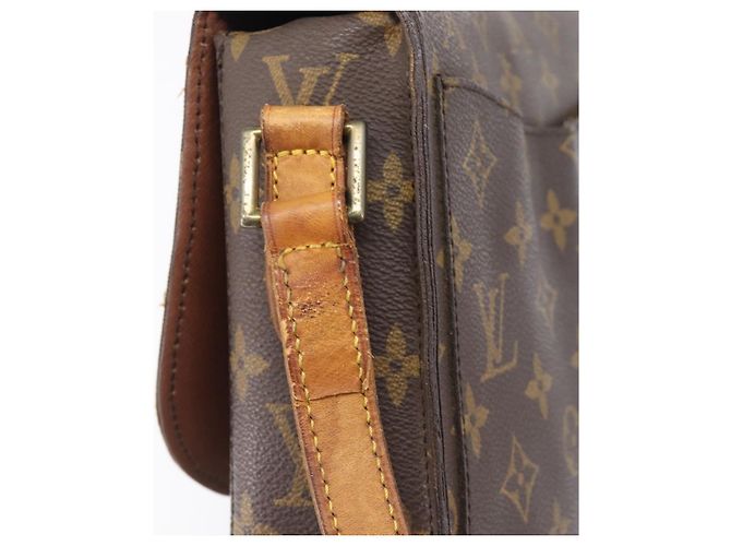 LOUIS VUITTON Monogram Saint Cloud GM Shoulder Bag M51242 LV Auth 202500 Monogramme - vue 8