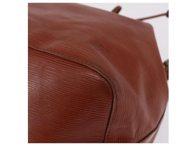 LOUIS VUITTON Borsa a tracolla Epi Petit Noe Brown M44103 LV Auth 206410 Marrone - vista 16