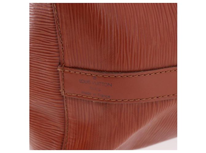 LOUIS VUITTON Borsa a tracolla Epi Petit Noe Brown M44103 LV Auth 206410 Marrone - vista 19