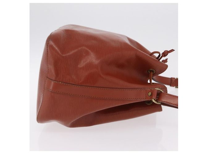 LOUIS VUITTON Borsa a tracolla Epi Petit Noe Brown M44103 LV Auth 206410 Marrone - vista 3