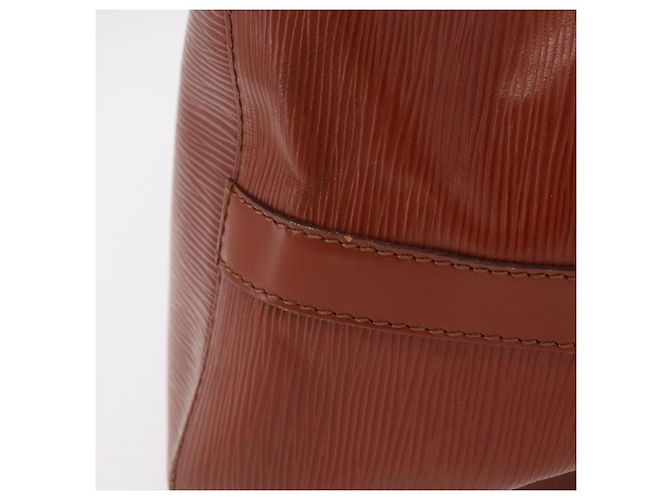 LOUIS VUITTON Borsa a tracolla Epi Petit Noe Brown M44103 LV Auth 206410 Marrone - vista 4
