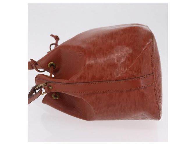 LOUIS VUITTON Borsa a tracolla Epi Petit Noe Brown M44103 LV Auth 206410 Marrone - vista 5
