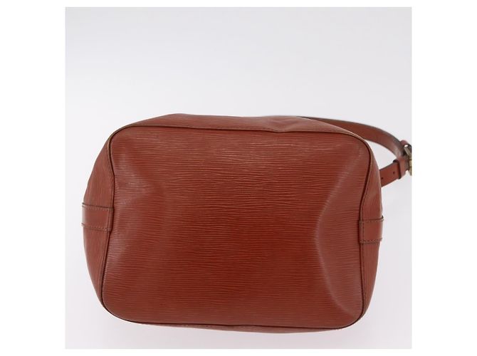 LOUIS VUITTON Borsa a tracolla Epi Petit Noe Brown M44103 LV Auth 206410 Marrone - vista 6