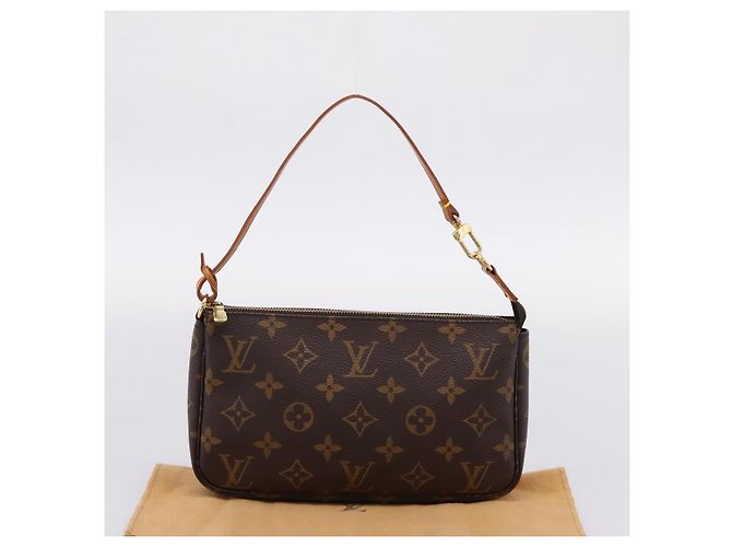 LOUIS VUITTON Monogram Pochette Accessoires Pouch M51980 LV Auth 203897SAV Monograma - vista 12