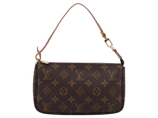 LOUIS VUITTON Monogram Pochette Accessoires Pouch M51980 LV Auth 203897SAV Monograma - vista 13