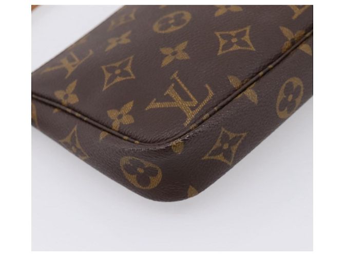 LOUIS VUITTON Monogram Pochette Accessoires Pouch M51980 LV Auth 203897SAV Monograma - vista 17