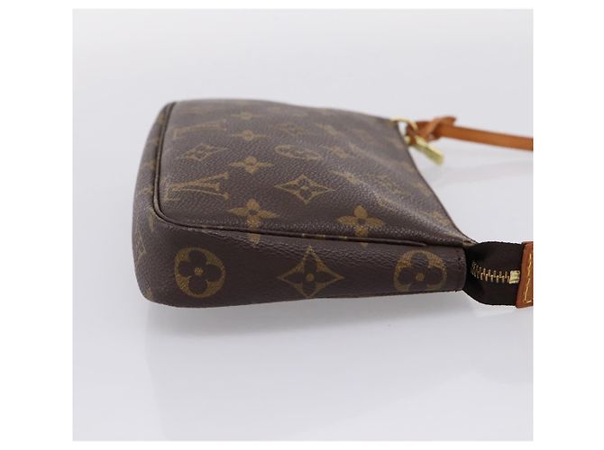 LOUIS VUITTON Monogram Pochette Accessoires Pouch M51980 LV Auth 203897SAV Monograma - vista 4