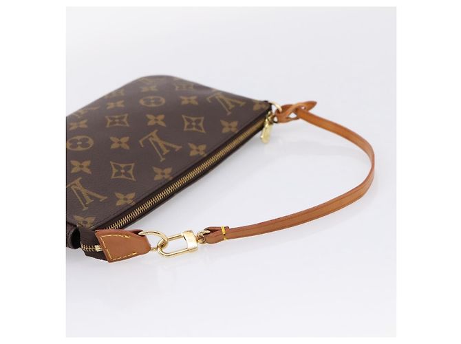 LOUIS VUITTON Monogram Pochette Accessoires Pouch M51980 LV Auth 203897SAV Monograma - vista 7