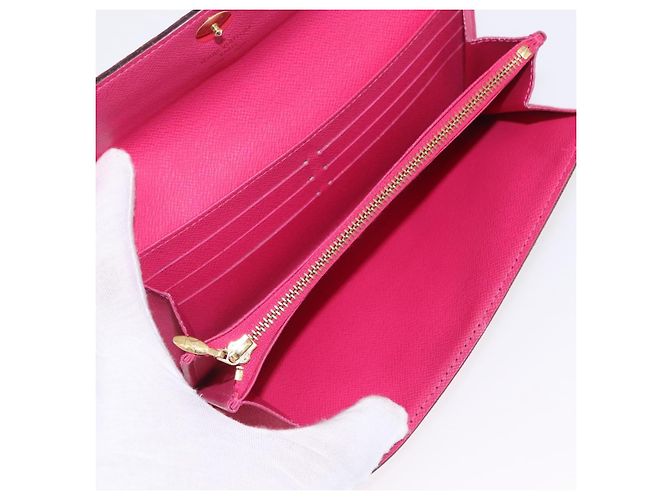LOUIS VUITTON Portafoglio Sarah Multicolor M60668 LV Auth 205408A Nero - vista 10