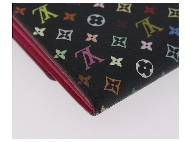 LOUIS VUITTON Portafoglio Sarah Multicolor M60668 LV Auth 205408A Nero - vista 15
