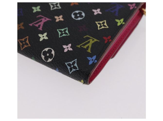 LOUIS VUITTON Portafoglio Sarah Multicolor M60668 LV Auth 205408A Nero - vista 16