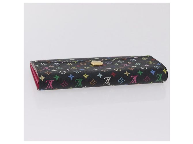 LOUIS VUITTON Portafoglio Sarah Multicolor M60668 LV Auth 205408A Nero - vista 6