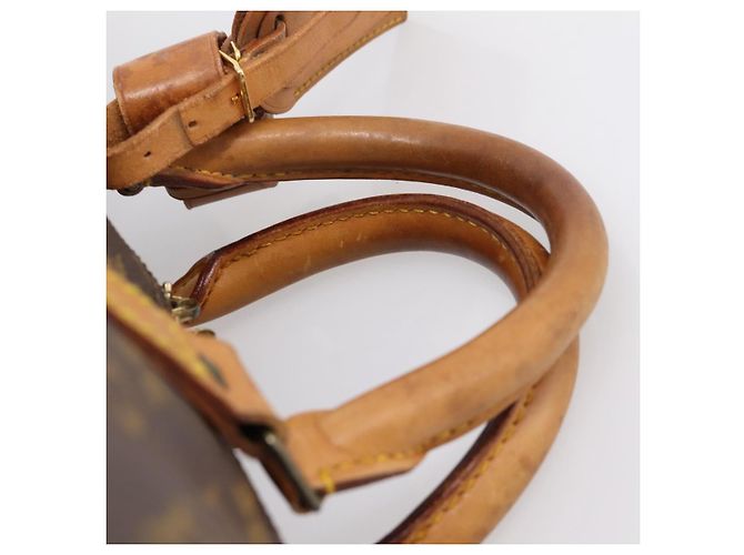 LOUIS VUITTON Monogram Keepall 55 Boston Bag M41424 LV Auth 204725A Monogramme - vue 14