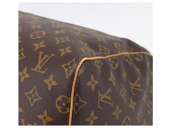 LOUIS VUITTON Monogram Keepall 55 Boston Bag M41424 LV Auth 204725A Monogramme - vue 15