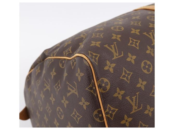 LOUIS VUITTON Monogram Keepall 55 Boston Bag M41424 LV Auth 204725A Monogramme - vue 16