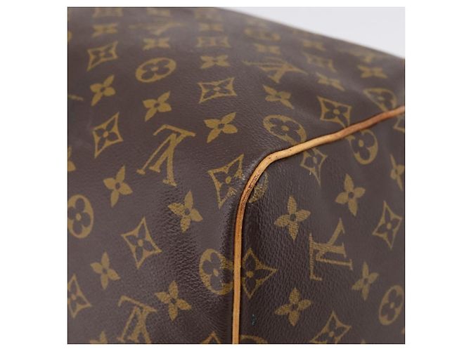 LOUIS VUITTON Monogram Keepall 55 Boston Bag M41424 LV Auth 204725A Monogramme - vue 17