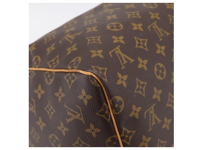 LOUIS VUITTON Monogram Keepall 55 Boston Bag M41424 LV Auth 204725A Monogramme - vue 18