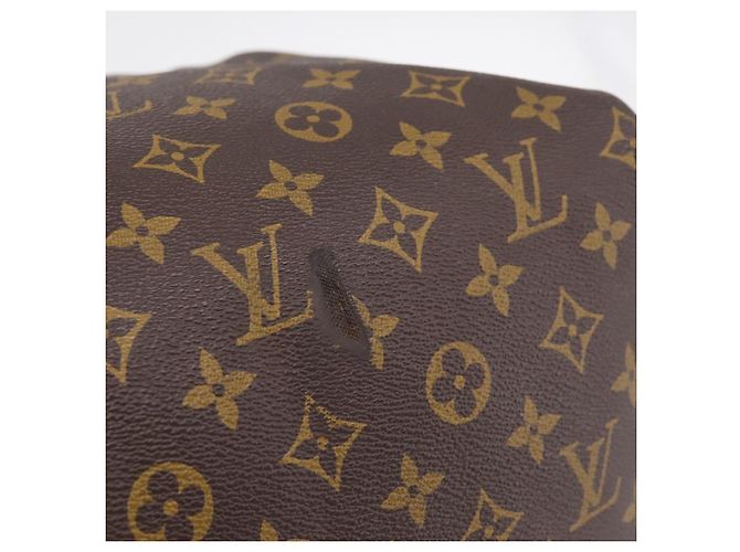 LOUIS VUITTON Monogram Keepall 55 Boston Bag M41424 LV Auth 204725A Monogramme - vue 19