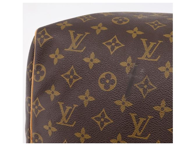 LOUIS VUITTON Monogram Keepall 55 Boston Bag M41424 LV Auth 204725A Monogramme - vue 20