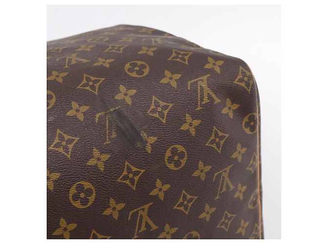 LOUIS VUITTON Monogram Keepall 55 Boston Bag M41424 LV Auth 204725A Monogramme - vue 21