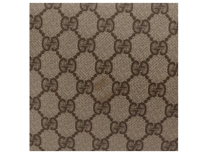 Borsa a tracolla GUCCI GG Supreme PVC Beige Oro 56 02 504 Auth 205220 D'oro - vista 4