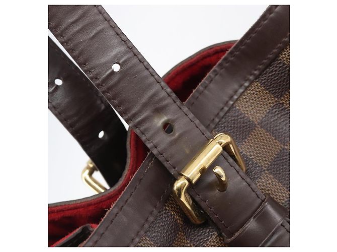 Bolso Tote LOUIS VUITTON Damier Ebene Hampstead MM N51204 LV Auth 205214 - vista 10