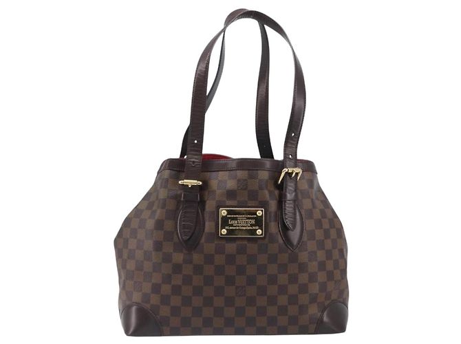 Bolso Tote LOUIS VUITTON Damier Ebene Hampstead MM N51204 LV Auth 205214 - vista 13