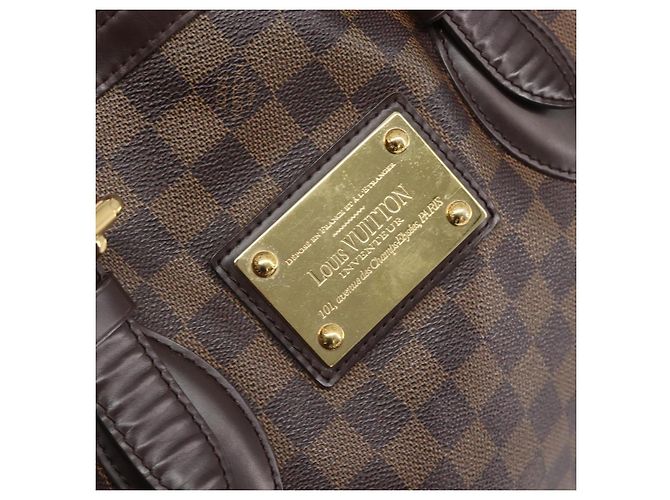 Bolso Tote LOUIS VUITTON Damier Ebene Hampstead MM N51204 LV Auth 205214 - vista 20