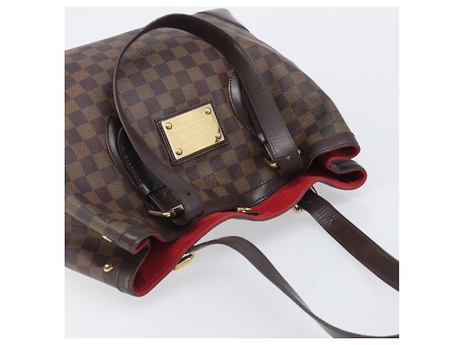 Bolso Tote LOUIS VUITTON Damier Ebene Hampstead MM N51204 LV Auth 205214 - vista 6