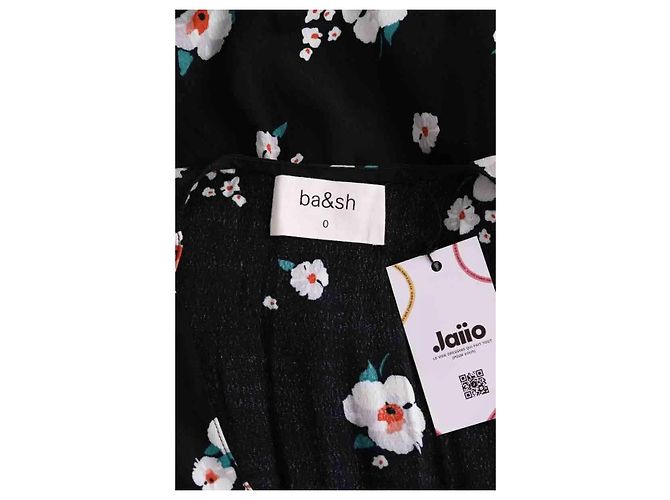 Vestido preto Ba&Sh - vista 4