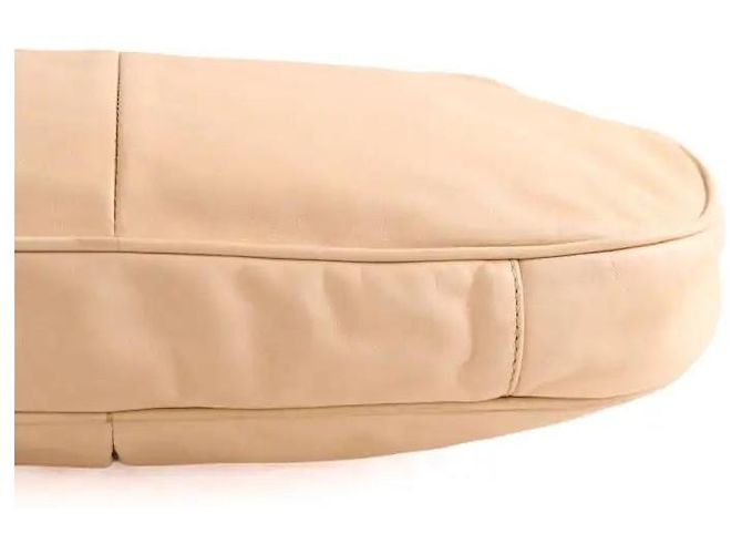 Sergio Rossi Schultertasche aus Leder beige - Ansicht 4
