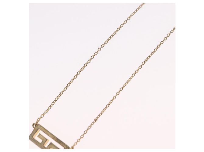GIVENCHY Halskette Metal Gold Tone Auth ka6504 - Ansicht 10