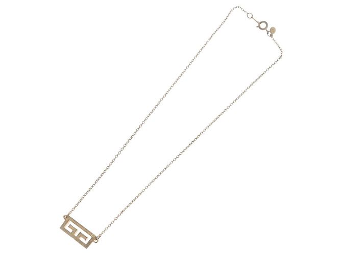 GIVENCHY Halskette Metal Gold Tone Auth ka6504 - Ansicht 8