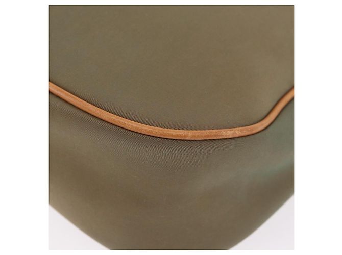 Borsa a tracolla BURBERRY Canvas Beige Gold Tone Auth ka6461 - vista 16