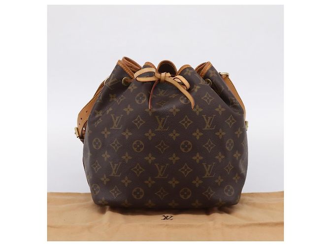 LOUIS VUITTON Monogram Petit Noe Schultertasche M42226 LV Auth BA15998V Monogramm - Ansicht 12