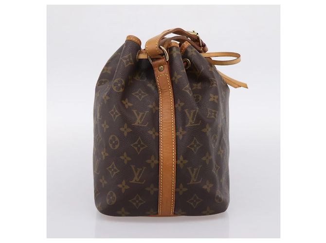 LOUIS VUITTON Monogram Petit Noe Schultertasche M42226 LV Auth BA15998V Monogramm - Ansicht 3