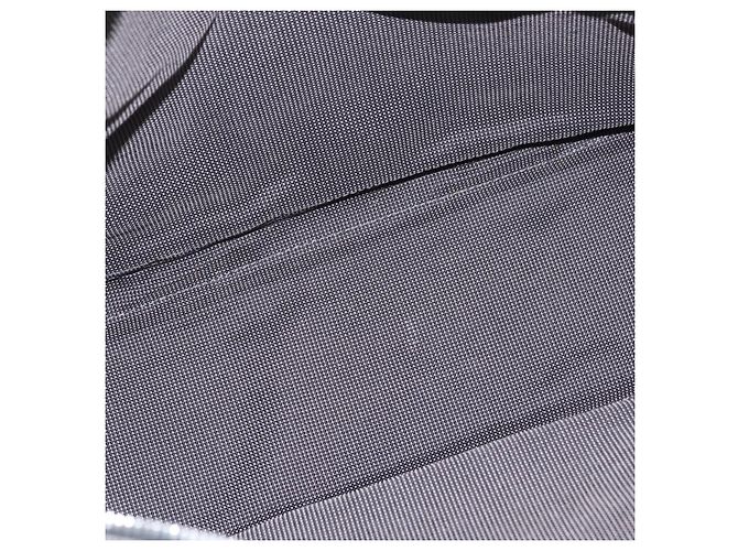 Hermès Sac à main HERMES Her Line MM Canvas Gris Argent Auth 202502A Marron Argenté - vue 18