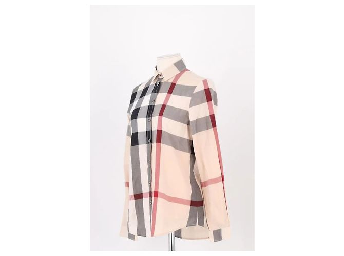 Burberry Baumwollhemd beige - Ansicht 2