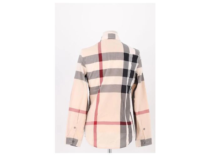 Burberry Baumwollhemd beige - Ansicht 4