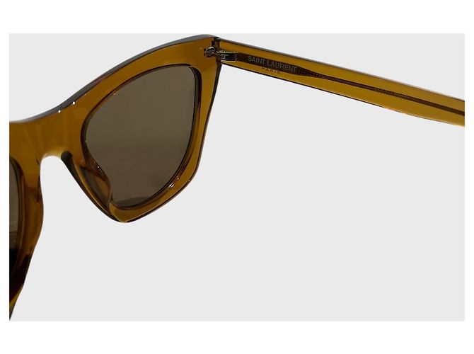 Autre Marque Saint Laurent SL 214 Kate Brille Braun - Ansicht 5