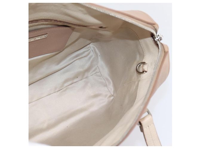 Miu Miu Handtasche aus Leder Beige Silver Auth bs37489 Silber - Ansicht 23