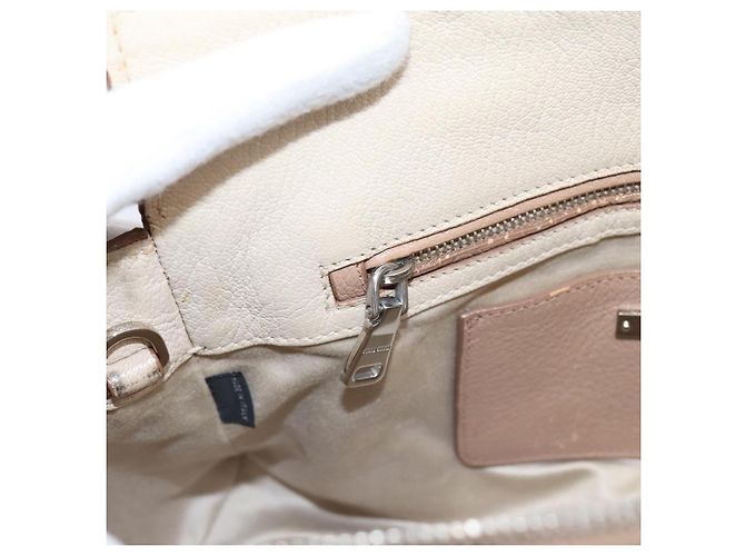 Miu Miu Handtasche aus Leder Beige Silver Auth bs37489 Silber - Ansicht 25