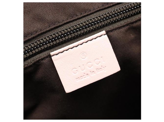 Borsa a mano GUCCI GG Canvas Sherry Line Beige Gold 131230 Auth 205412 D'oro - vista 20