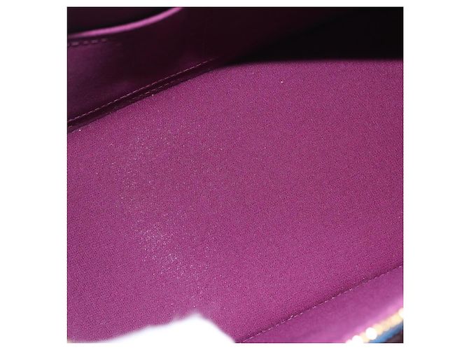 LOUIS VUITTON Monogram Totem Alma PM Hand Bag Purple LV Auth 206881SAM Roxo Monograma - vista 10