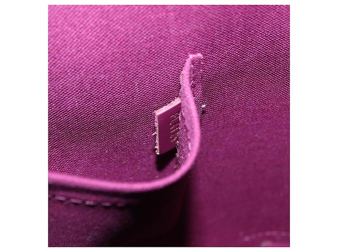 LOUIS VUITTON Monogram Totem Alma PM Hand Bag Purple LV Auth 206881SAM Roxo Monograma - vista 11