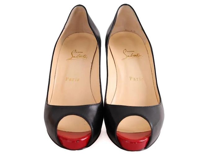 Christian Louboutin Schwarze Absätze - Ansicht 2