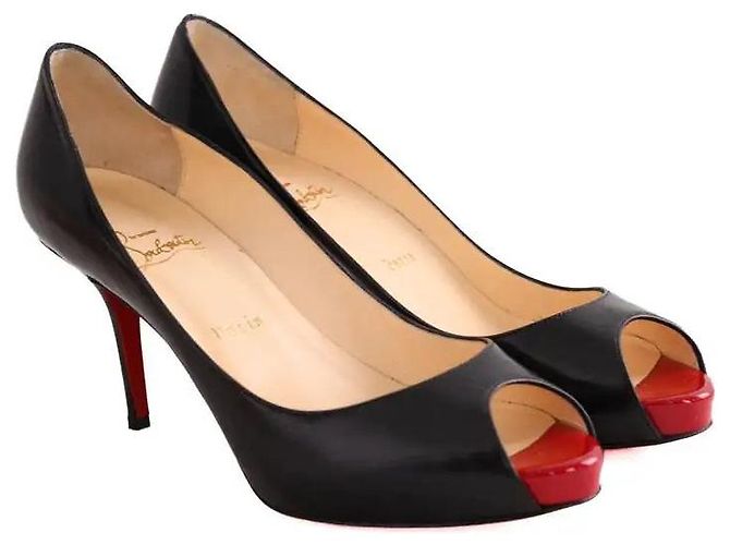 Christian Louboutin Schwarze Absätze - Ansicht 3