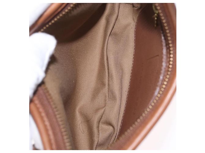 Borsa a mano Coach in pelle marrone e oro autentica 205368A D'oro - vista 20